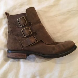 Lucky Brand Buckled Booties